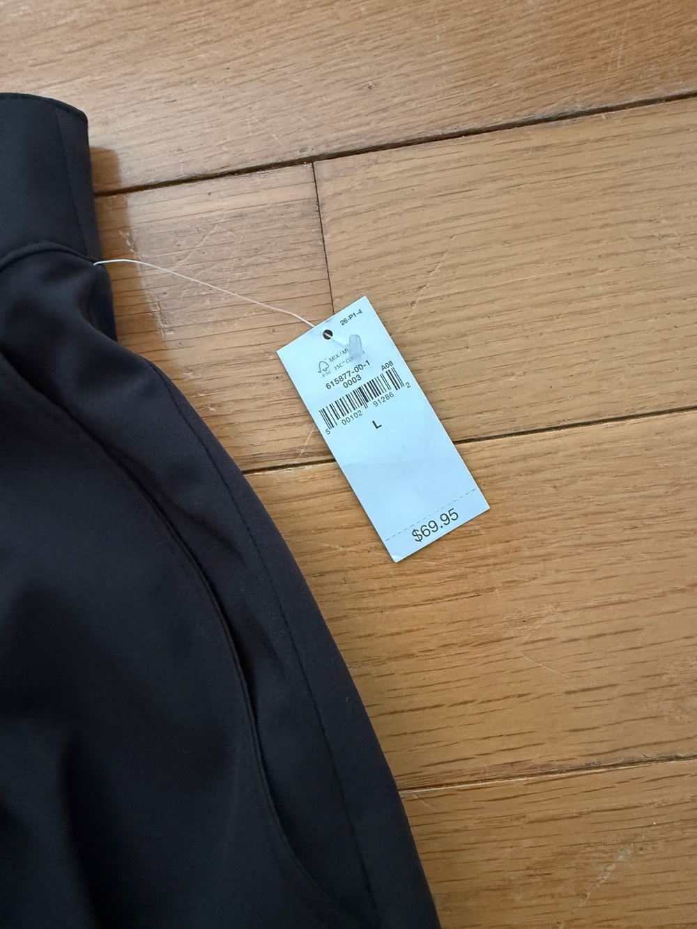 NWT Gap Runaround Joggers Black Pants Size L GapFit - Picture 7 of 14